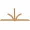 Ekena Millwork Redmond Smooth Timber Gable Bracket, Western Red Cedar, 72"W x 45"H x 1 1/2"D x 3 1/2"F, 15/12 Pitch GBW072X45X0204RED00SWR - alternate 4